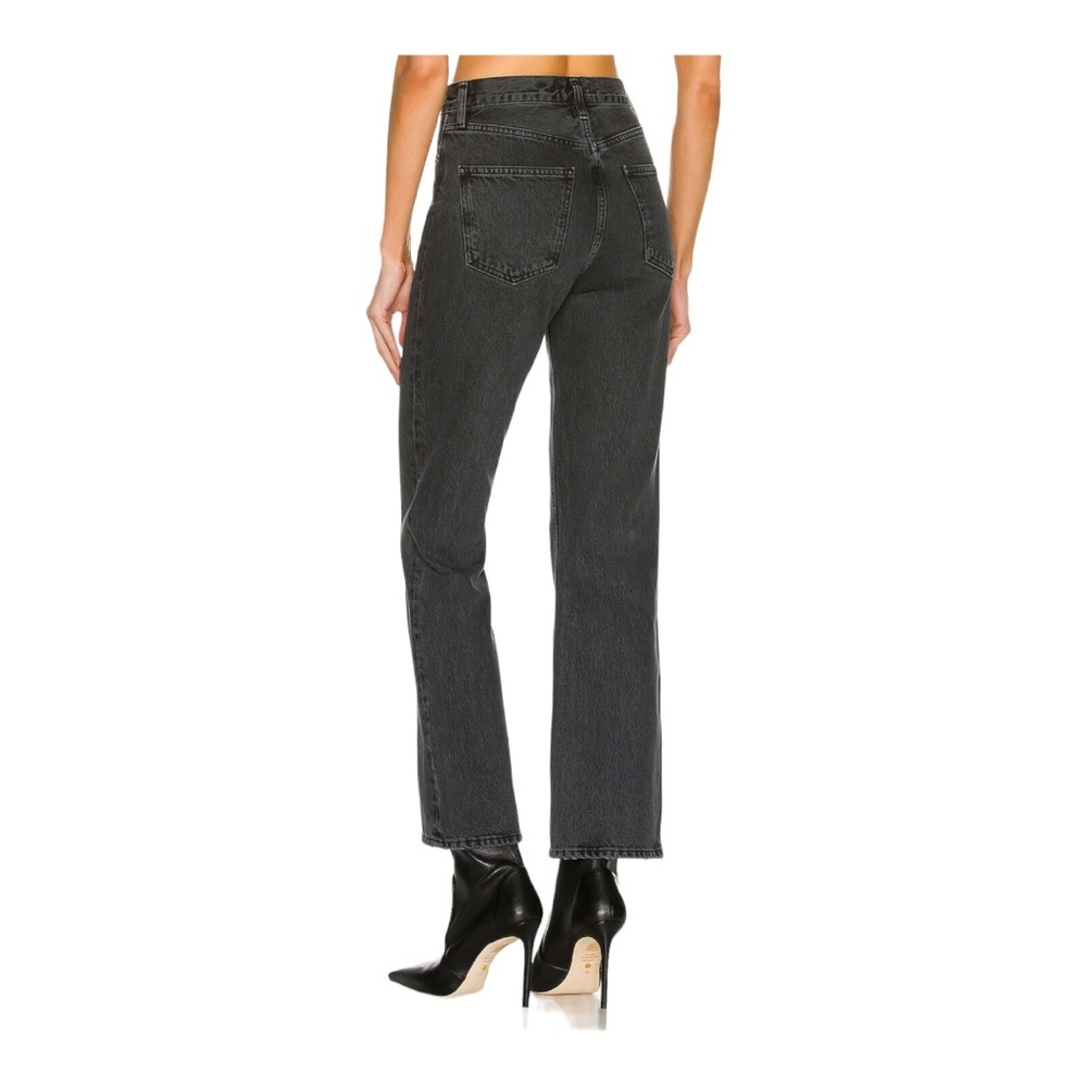 Nwt Agolde Relaxed Boot Cut Jean / black - Picture 2 of 5